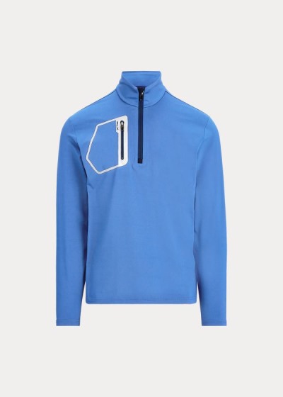 Pullover Ralph Lauren Hombre Azules - Stretch Quarter-Zip - REPLH0732